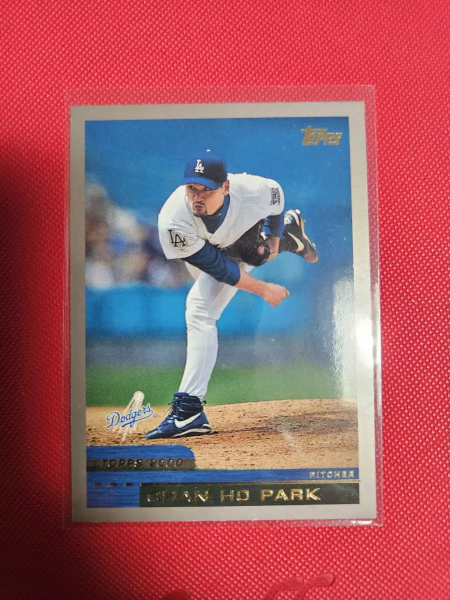 박찬호 2000 Topps base 카드